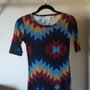 NWT XXS LuLaRoe Julia dress